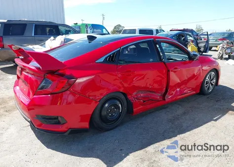 2017 Honda Civic Ex-T из США, поврежденный, VIN 2HGFC1F31HH645094